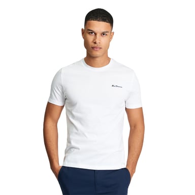 Ben Sherman Signature T-shirt för herrar (Vit)