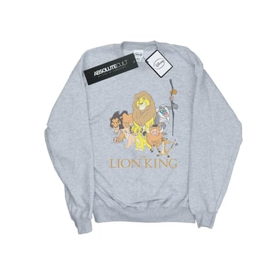 Disney Boys The Lion King Group Sweatshirt (Sports Grey)