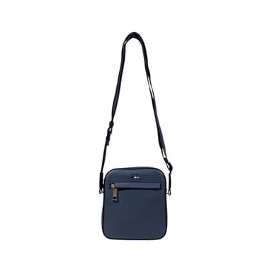 Hugo Boss Blue Gerecycled Polyurethaan Schoudertas