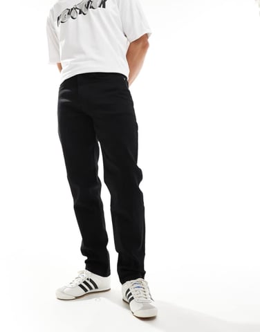 Farah Norwood loose jeans in black