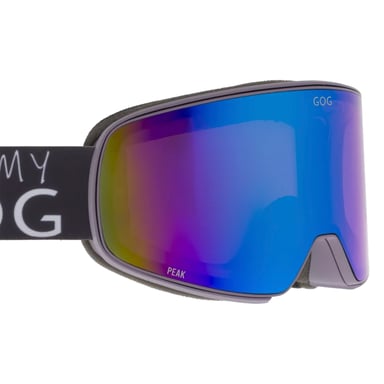 Unisex Peak UV400 Skid- och Snowboardglasögon med HDX Kontrast Antimoln Spegelobjektiv