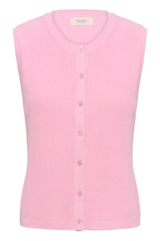 GemmaPW WA Knitted waistcoat Feminine Silhouette