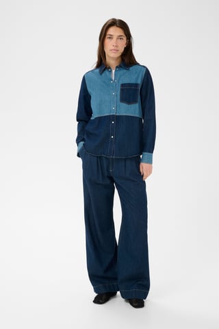 Denim blouse AlvinePW Denim blouse Oversize fit