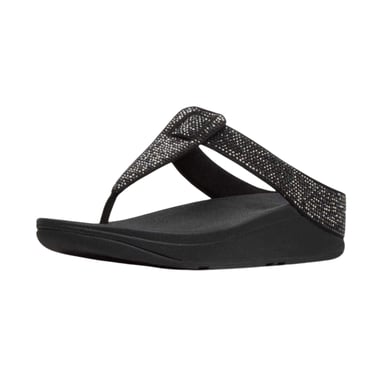 Fit Flop Womens/Ladies Isabelle Leather Sandals (Black)