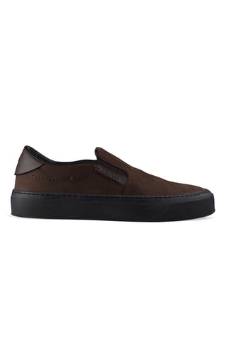 Moncler Slip On Monclub sneakers Brown