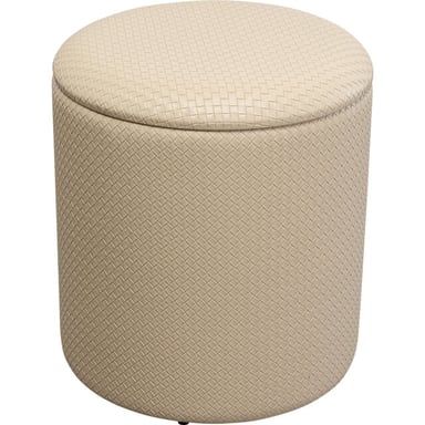 Kare Design Poef venezia storage cream 40cm