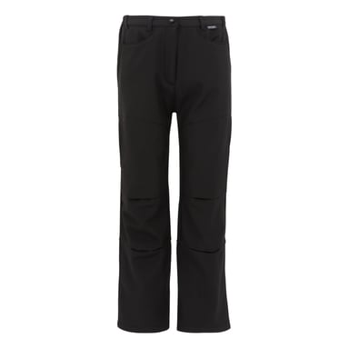 Regatta Childrens/Kids Softshell Hiking Trousers (Black)