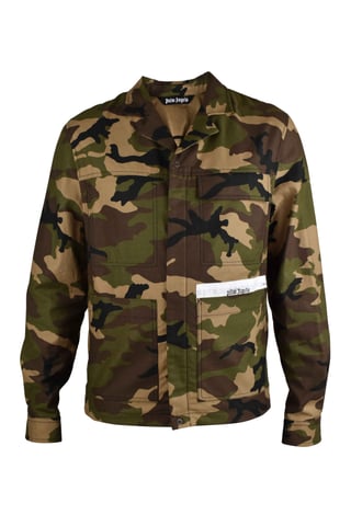 Palm Angels Jacket Khaki