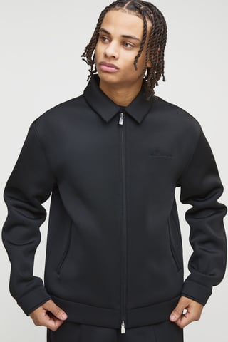 Regular Fit Scuba Marl Overshirt