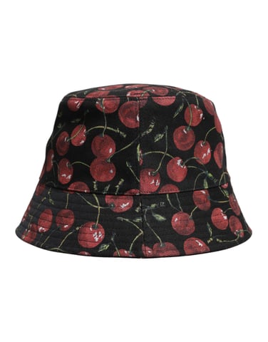 Cherry Print Bucket Hat