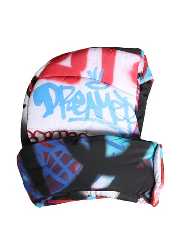 Dolce & Gabbana Graffiti Print Padded Bucket Hat