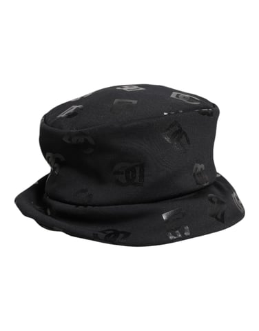 Bucket-hatt med allover-logotyp