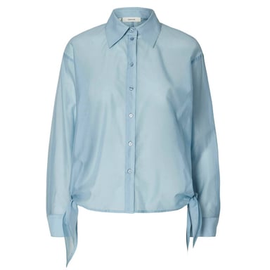 Selected Femme Blouse lange mouw 16101049 iris