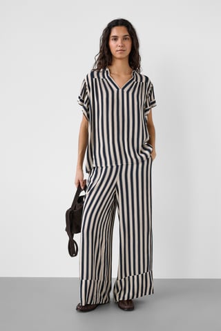 SLZaya Aria Printed Blouse Dress