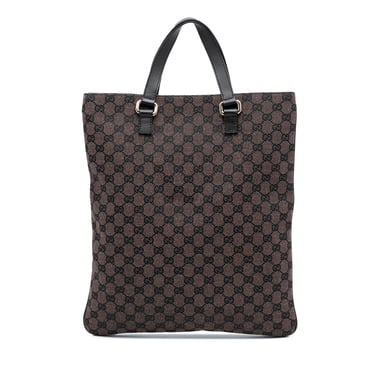 Begagnad Gg Canvas Tote
