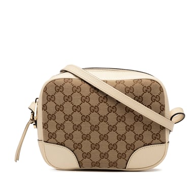 Begagnad Gg Canvas Bree Crossbody