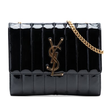 Begagnad Medium Patent Vicky Crossbody