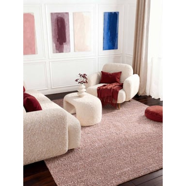 Ted Baker Ted baker notting hill soft polyester vloerkleed roze- 120x170 cm