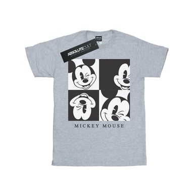 Disney Boys Mickey Mouse Wink T-Shirt (Sports Grey)