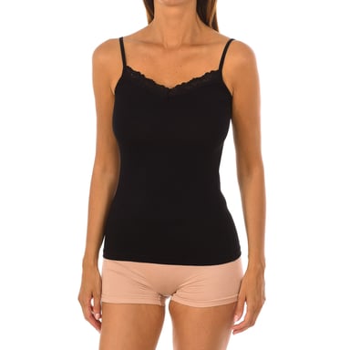 Dames Bamboe Kant Tanktop Q705