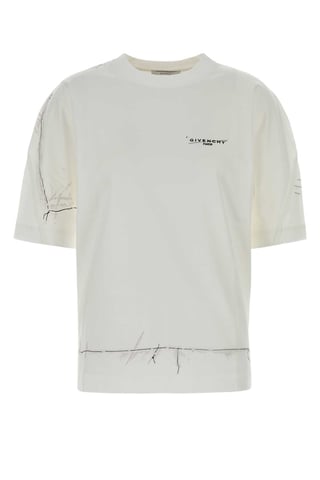 White Cotton Oversize T-shirt