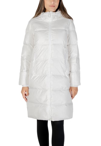 Hooded Puffer Long Coat