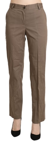 Straight Leg Cotton Pants