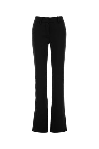 Black Satin Pant