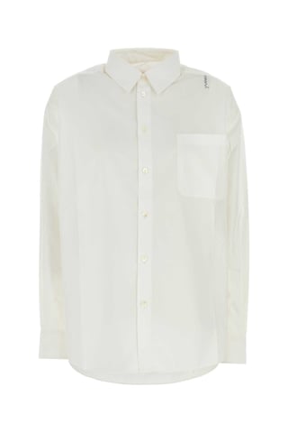 White Poplin Shirt