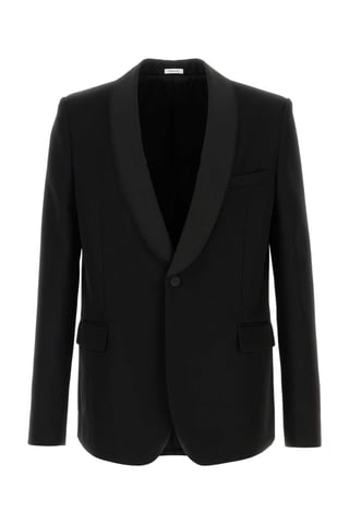Black Wool Blazer