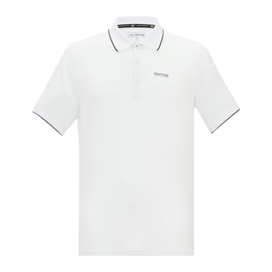 Regatta Mens Remex II Jersey Polo Shirt (White Solid)