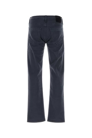 Marineblauwe stretchdenim jeans