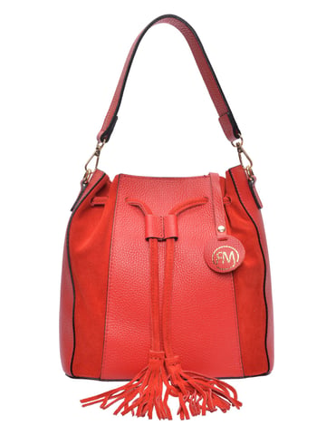 Roberta M  Red Leather Bag