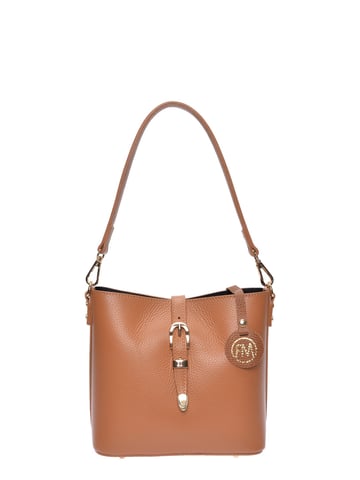 Roberta M Brown Leather Bag