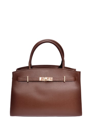 Isabella Rhea  Maroon Leather Bag