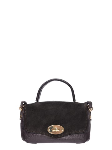 Roberta M Maroon Leather Bag