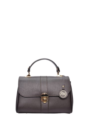 Roberta M Maroon Leather Bag