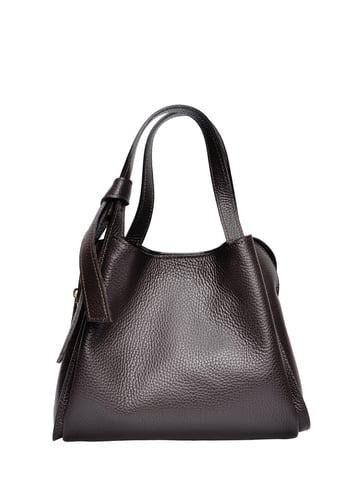 Anna Luchini Maroon Leather Bag