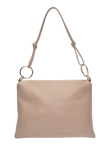 Luisa Vannini  Beige Leather Bag