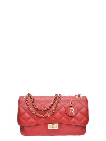 Isabella Rhea Red Leather Bag