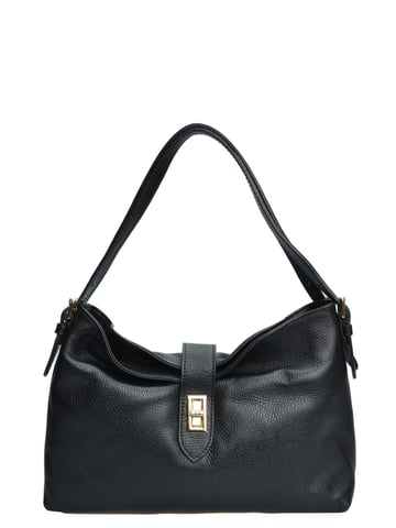 Anna Luchini Black Leather Bag