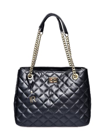 Isabella Rhea Black Leather Bag