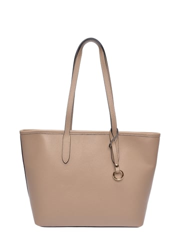 Roberta M Beige Leather Bag