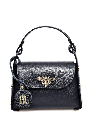 Anna Luchini Black Leather Bag