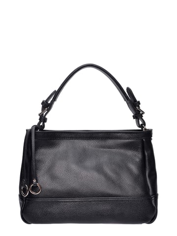 Roberta M Black Leather Bag
