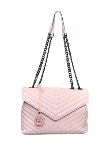Luisa Vannini  Rose Leather Bag