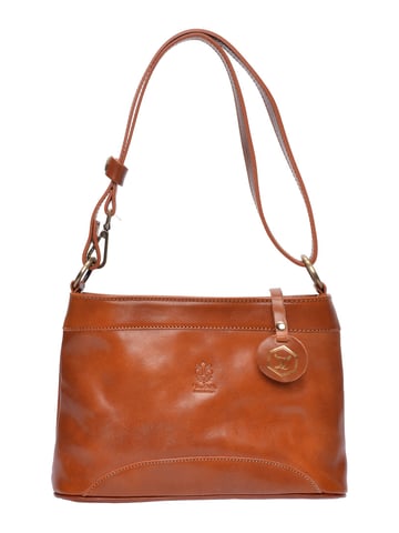 Luisa Vannini Brown Leather Bag