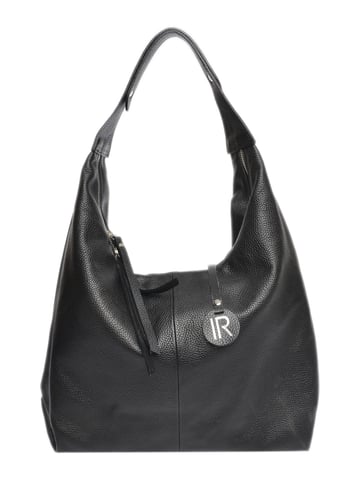 Isabella Rhea  Black Leather Bag