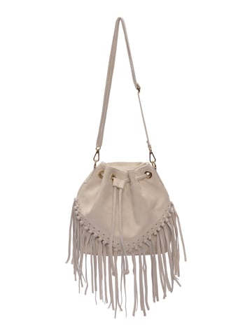 Roberta M Beige Leather Bag