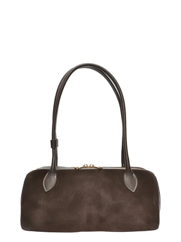 Anna Luchini Maroon Leather Bag